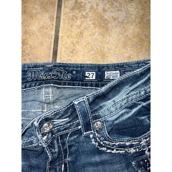 Miss Me Easy Boot Jeans Size 27 - Picture 4 of 4